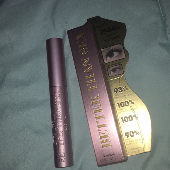 BRAND NEW TOO FACED BETTER THAN SEX MASCARA - Picture 1 of 3